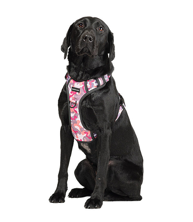 Pink Camo Harness