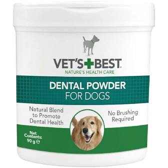 VET'S BEST DENTAL POWDER FOR DOGS 90g