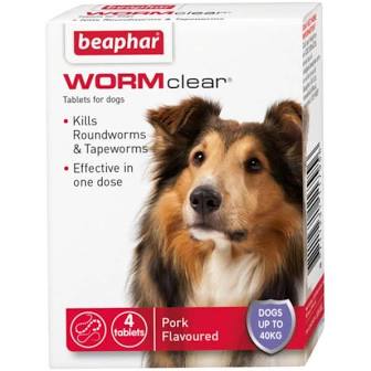 beaphar WORMclear    4 tablets